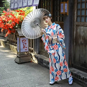 Kimono Yukata Femme Japonais 'Shigeko'