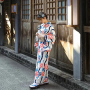 Kimono Yukata Femme Japonais 'Shigeko'