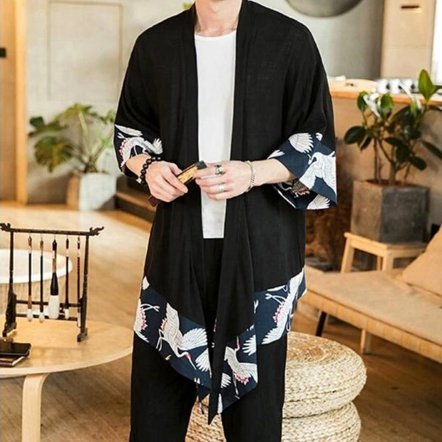 Long Kimono Cardigan &