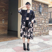 Long Kimono pour Femme 'Sukuna'