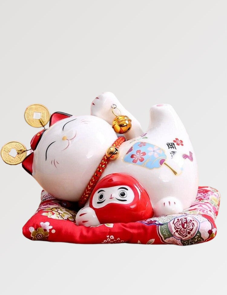 maneki neko tirelire daruma