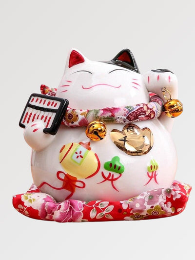 Maneki Neko Traditionnel 'Fengshui Cat'