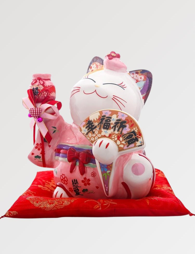 Maneki Neko Tirelire Femme