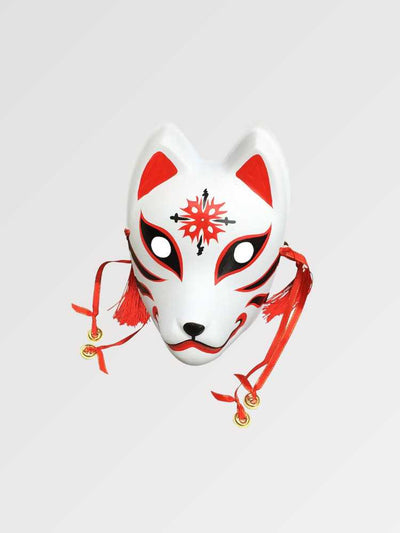 Masque Japonais Renard Sceau Étoilé 'Hoshi'