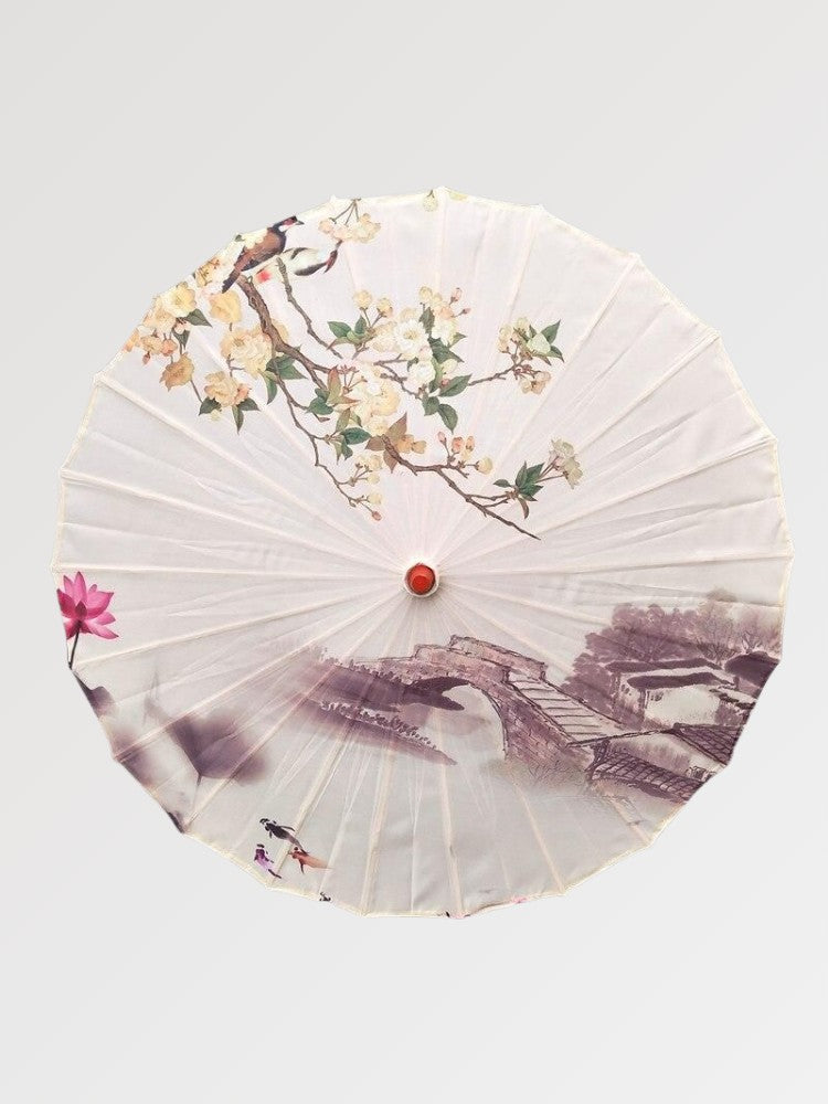 Ombrelle japonaise No-Kodai — motif ancien — Japanstreet