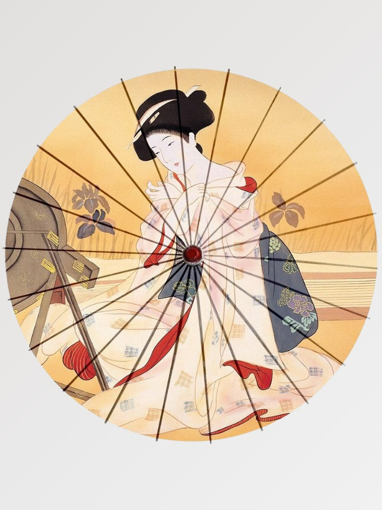 Ombrelle japonaise Take-na — structure bambou et papier — Japanstreet