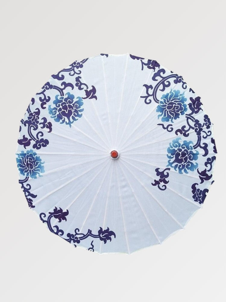 Ombrelle japonaise blanche Shiro — fond clair épuré — Japanstreet