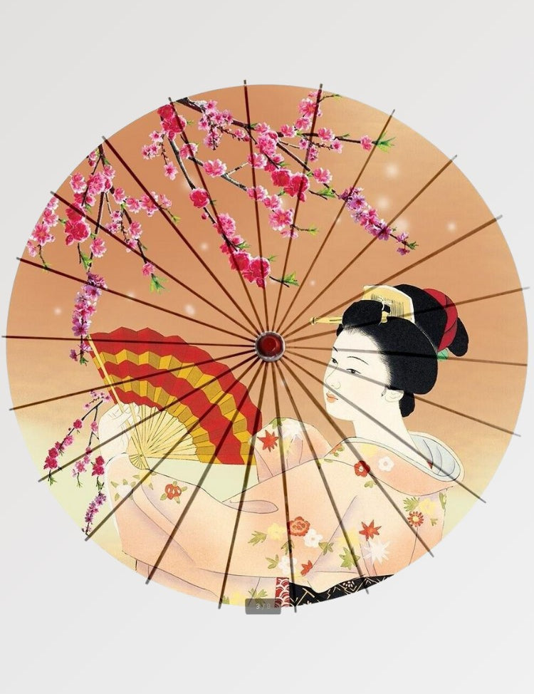 ombrelle japonaise éventail 