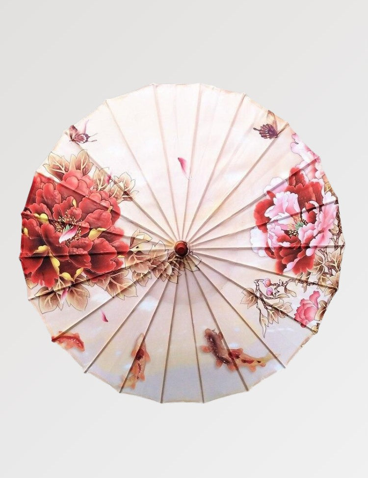 ombrelle japonaise fleurie