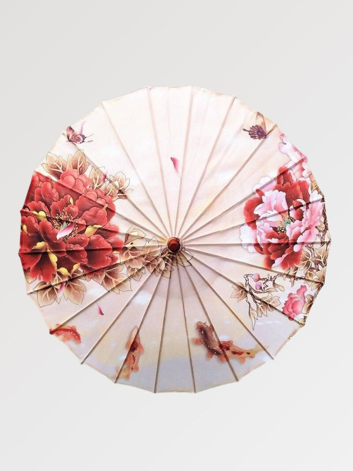 ombrelle japonaise fleurie