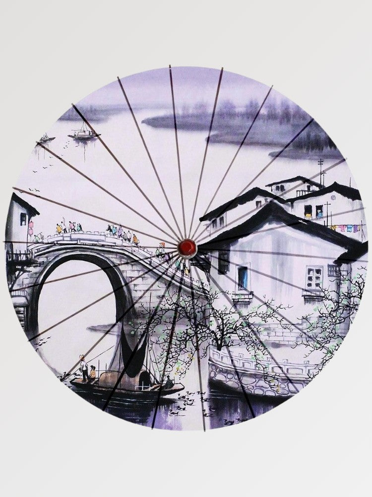 Ombrelle japonaise — motif Paris-Tokyo Ichigo — Japanstreet