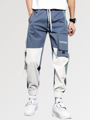 Pantalon Cargo Bicolor