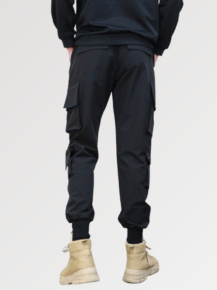 Pantalon Cargo Multipoche Homme 'Haki'