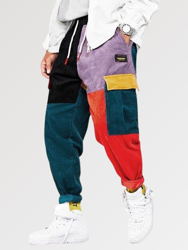 Pantalon Cargo en Couleur