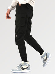 Pantalon Noir Streetwear