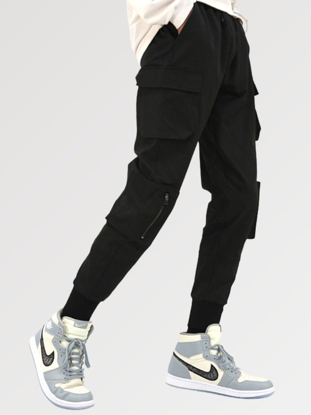 Pantalon Noir Streetwear &