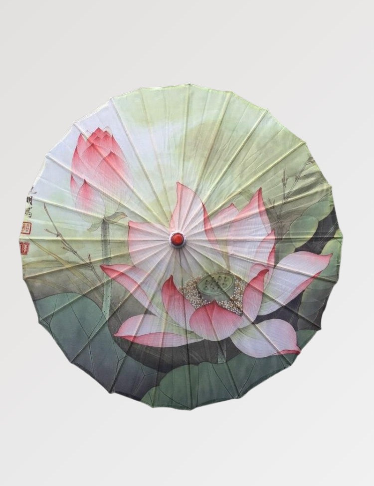 parapluie japonais lotus