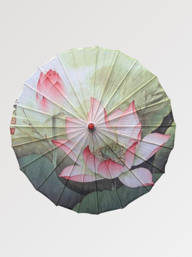 parapluie japonais lotus