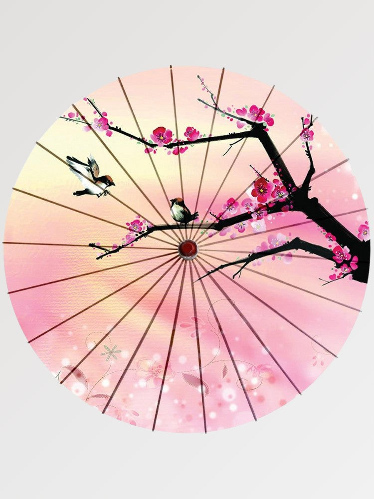 Parapluie japonais — motif fleurs de cerisier — Japanstreet