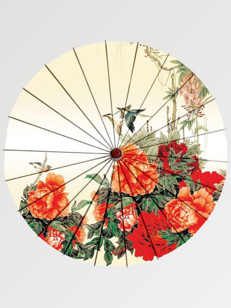 Parapluie japonais rose Asato — tons roses — Japanstreet