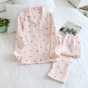 Pyjama épais au style japonais pour femme