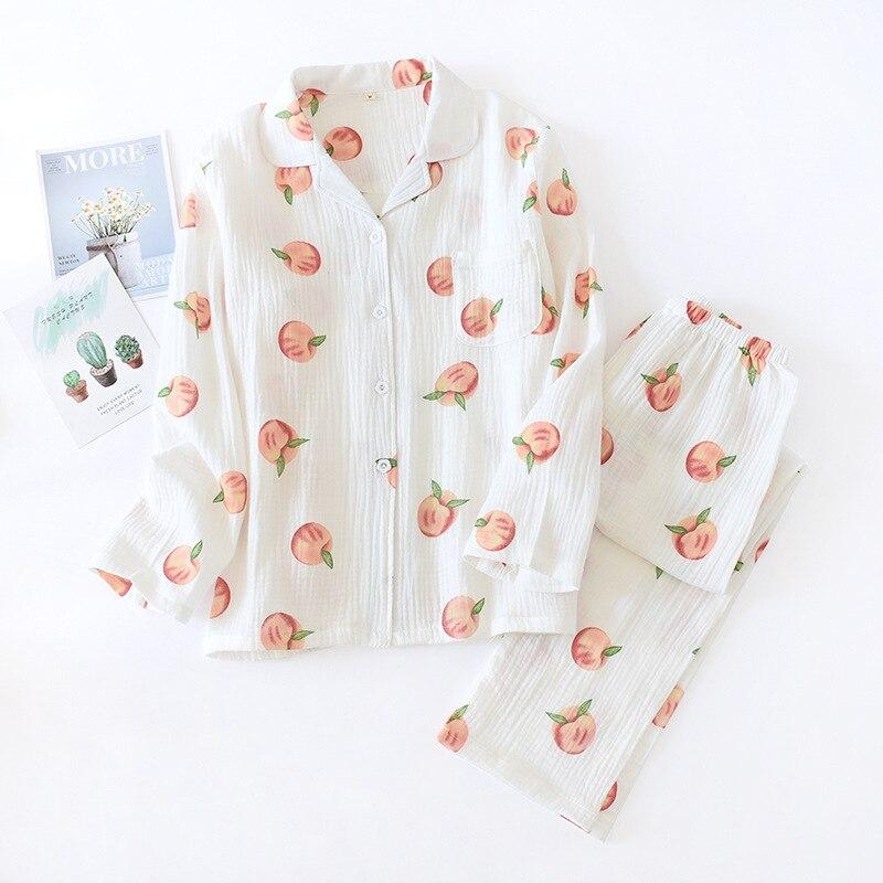 Pyjama Japonais en Gaze de Coton