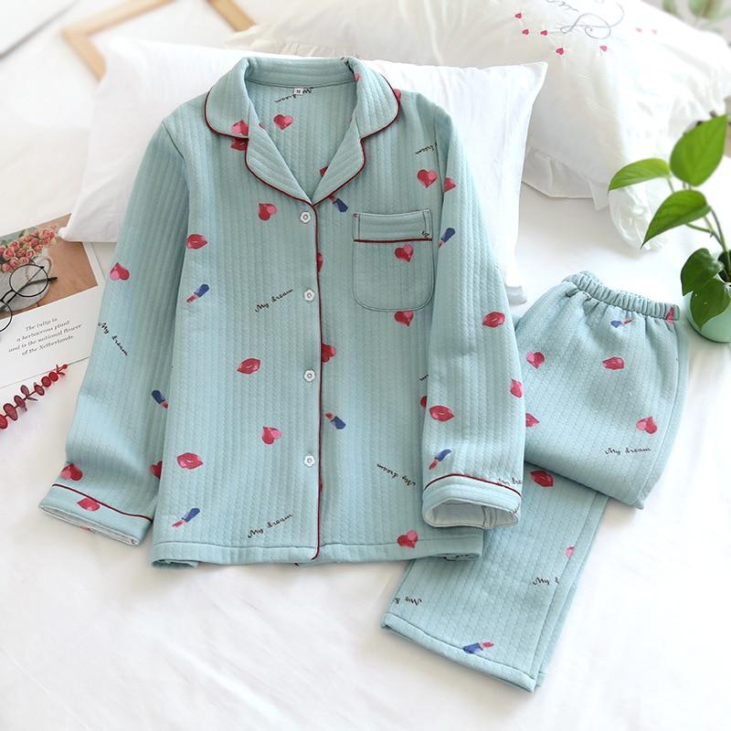 Pyjama Japonais en Coton Épais
