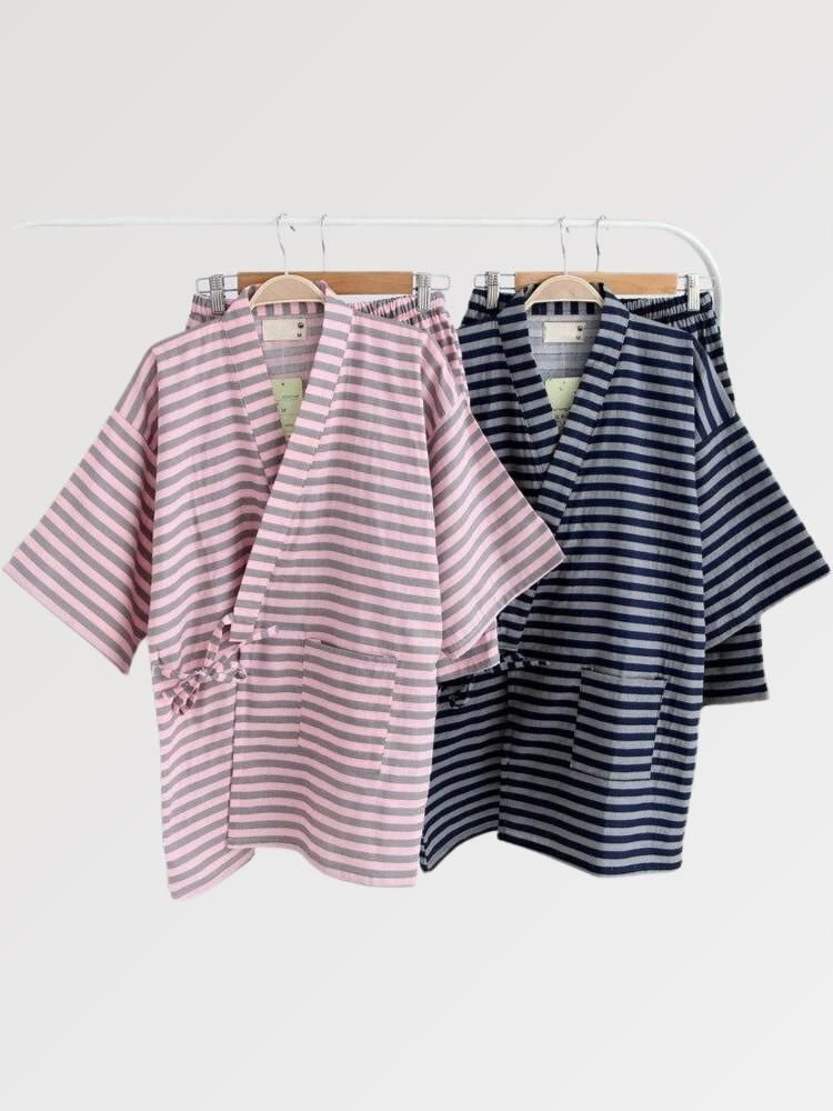 Pyjama Jinbei 'Coton Brodé' Japanstreet
