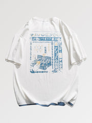 t-shirt estampe japonaise