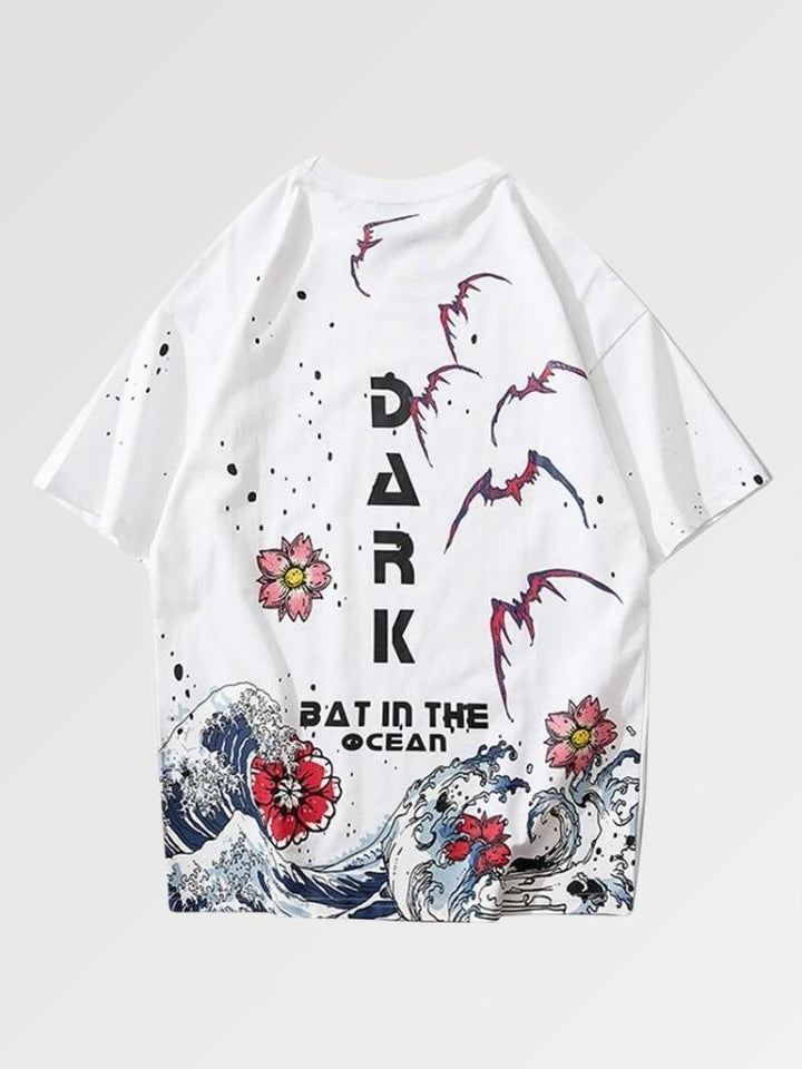 Le t-shirt inspiration japonaise et ses motifs traditionnels comme la vague de Kanagawa