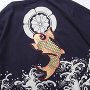 T-Shirt Japonais Carpe Koi 'Okariya'