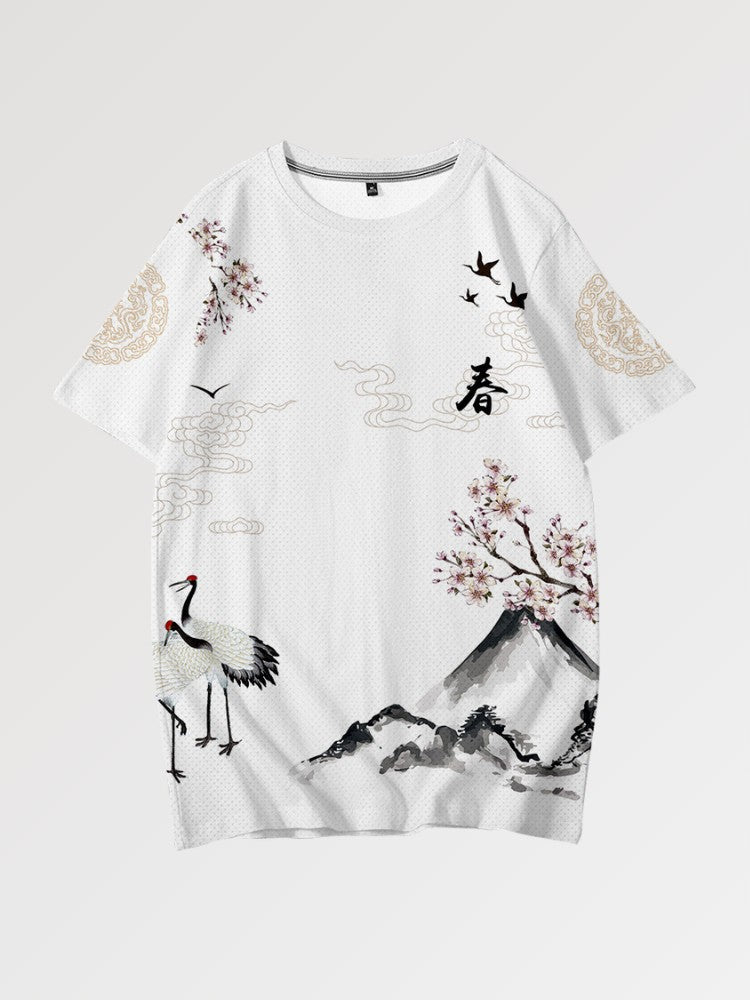 T-Shirt Style Japonais 'Kashima'