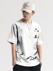 T-Shirt Style Japonais 'Kashima'