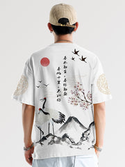 t-shirt au style japonais