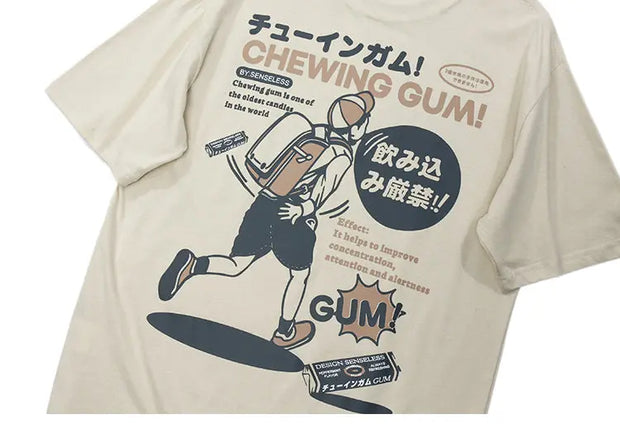 T-Shirt Style Japonais Homme &