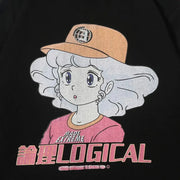 Tee Shirt Japonais Manche Longue 'Logical'