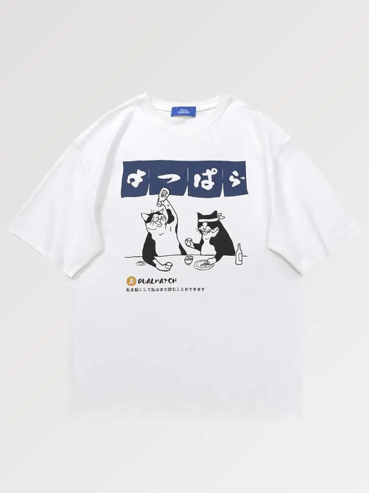 Tee Shirt Motif Japonais blanc