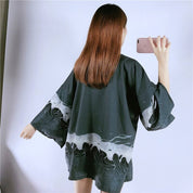 Veste Façon Kimono 'The Wave'