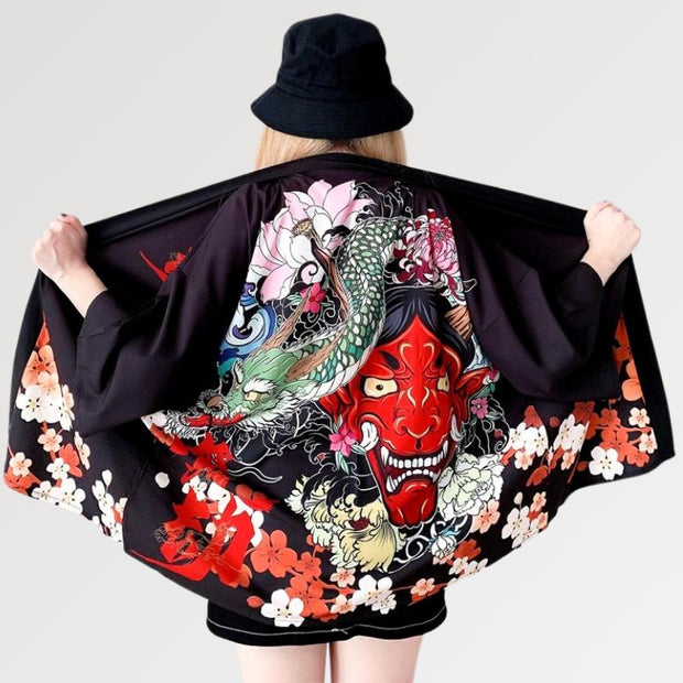 Veste Kimono Femme Démon &
