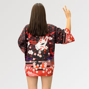 veste kimono femme kitsune