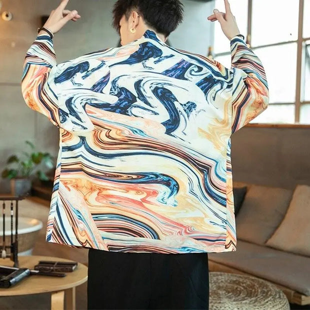 Veste Kimono Homme Moderne &
