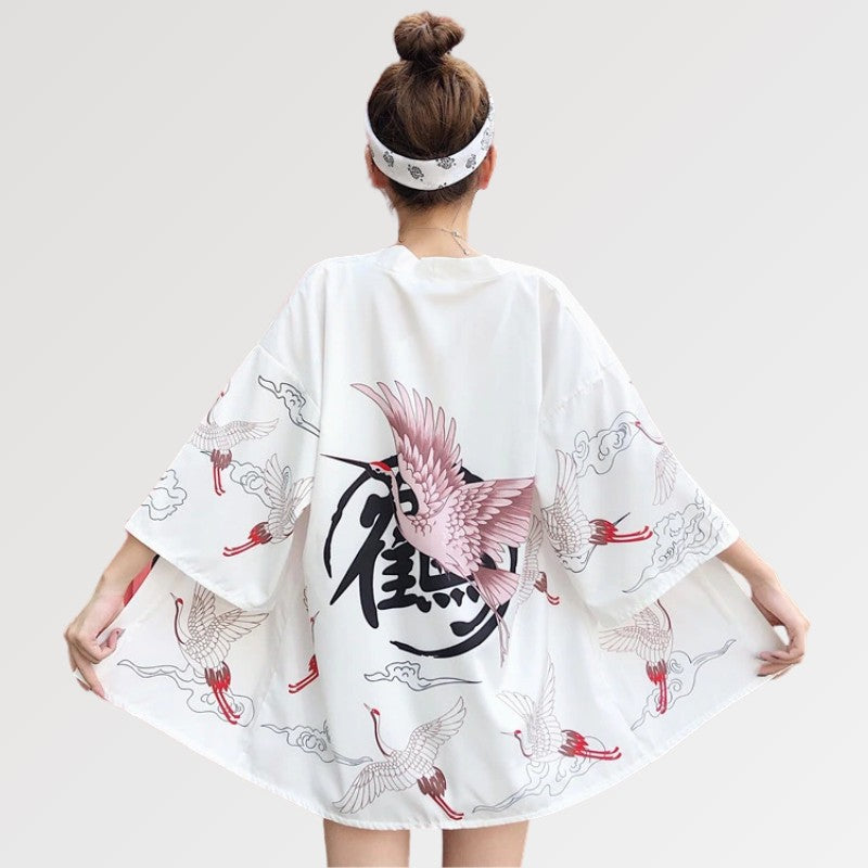 Veste Kimono Japonais Femme 'Haruko'