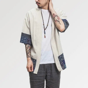 Veste Kimono Japonais Homme 'Mitsuo'