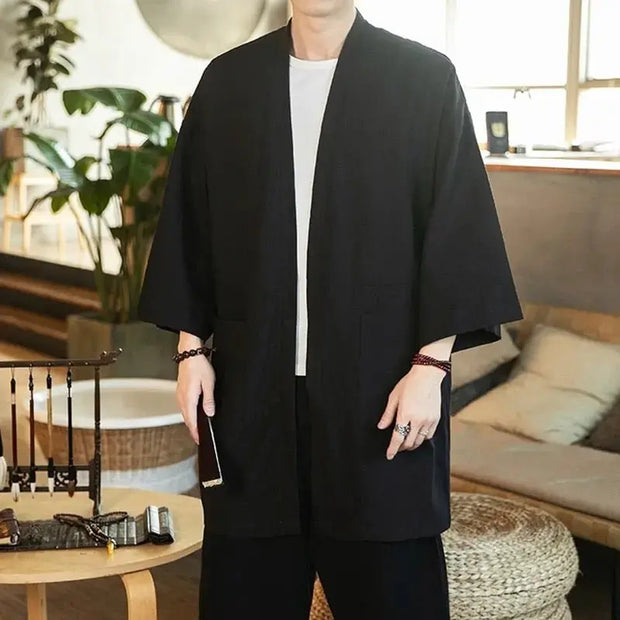 La Veste Longue de Kimono pour une tenue japonaise