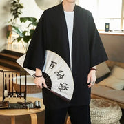Veste Longue Kimono 'Takeo'