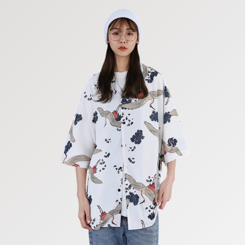 Veste Longue Kimono Femme 'Okariya'