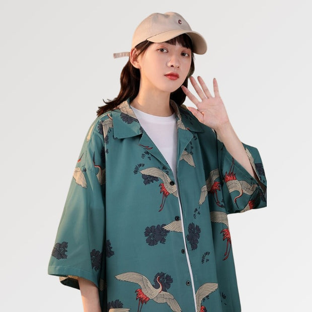 Veste Style Kimono Femme &