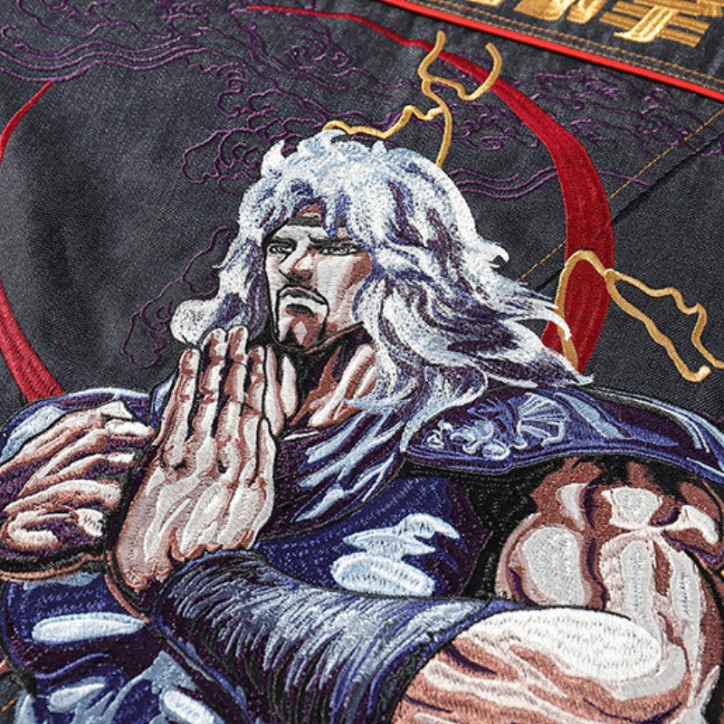 Veste Sukajan Homme 'Denim Konaya'