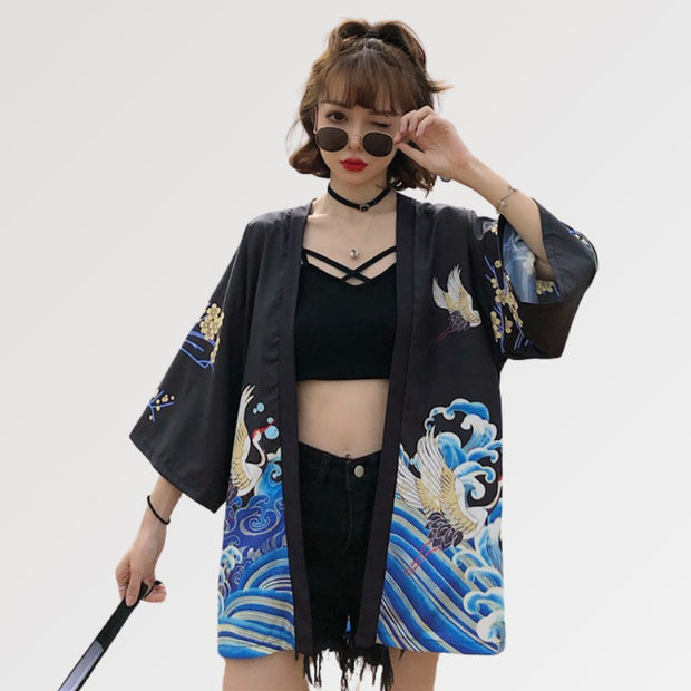 Veste de Kimono Femme &